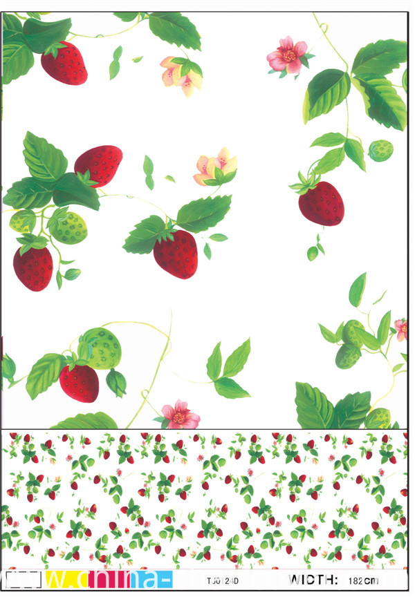 PVC Printed Pattern and Oilproof, Disposable, Waterproof Feature Nonwoven